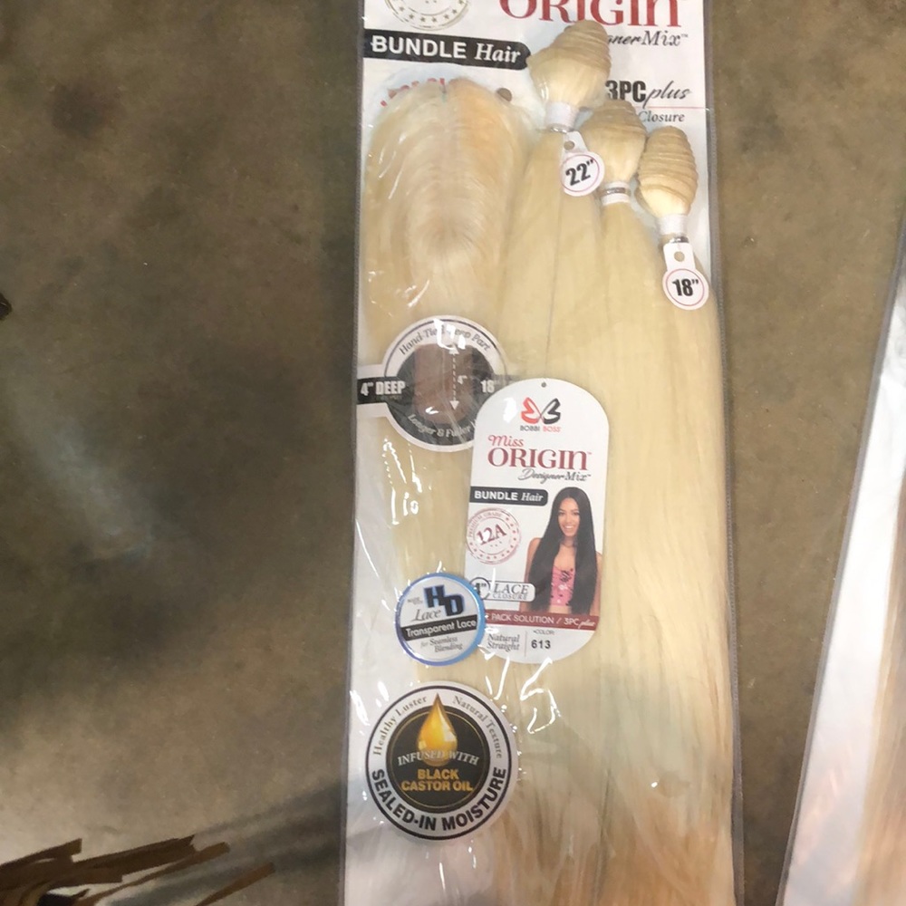 Bundle hair plus closure